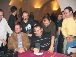 Luis G. Prado, Rodolfo Martnez, Julin Dez, Juanmi Aguilera y Carles Quintana