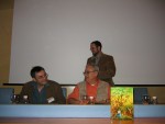 José María Faraldo, Andrzej Sapkowski y Luis G. Prado